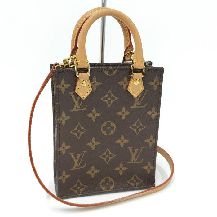 Louis Vuitton Petit Sac Plat Shoulder Bag Monogram