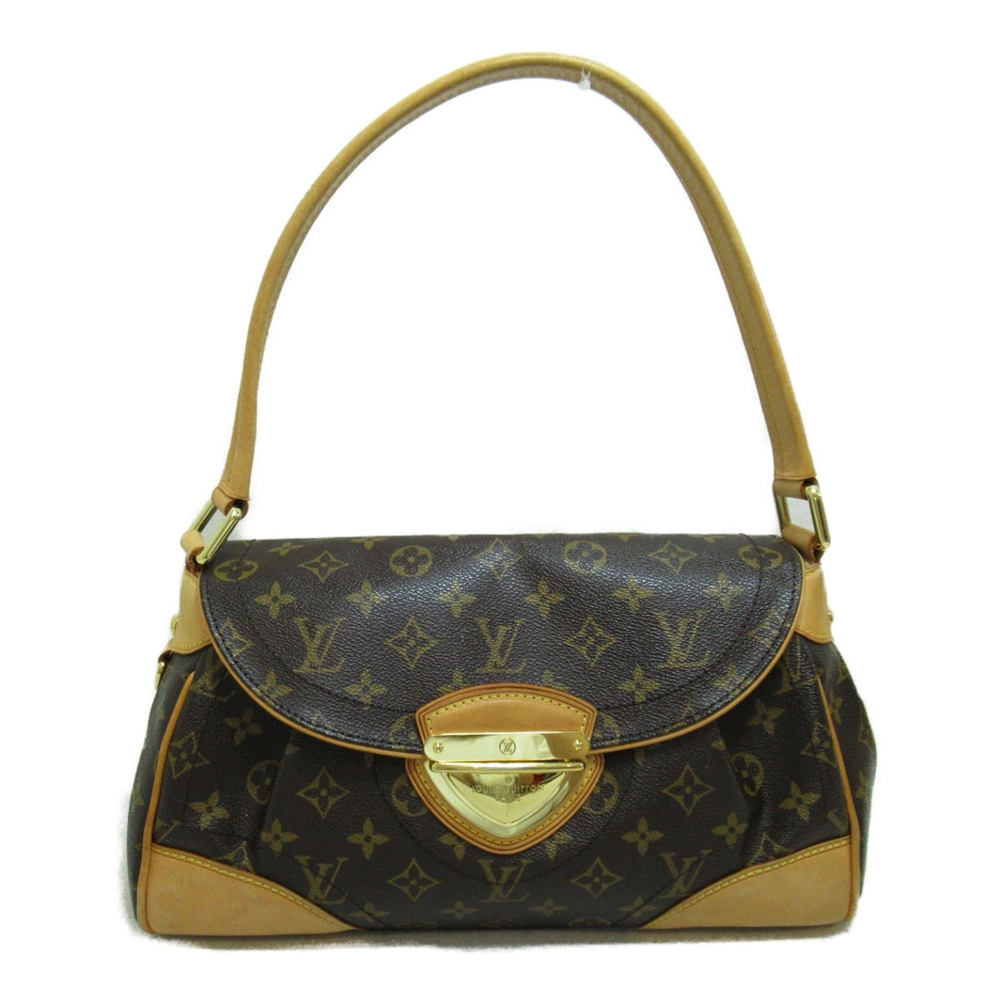 Louis Vuitton Beverly MM Shoulder Bag PVC Coated Canvas Monogram  Brown