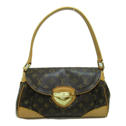 Louis Vuitton Beverly MM Shoulder Bag PVC Coated Canvas Monogram  Brown