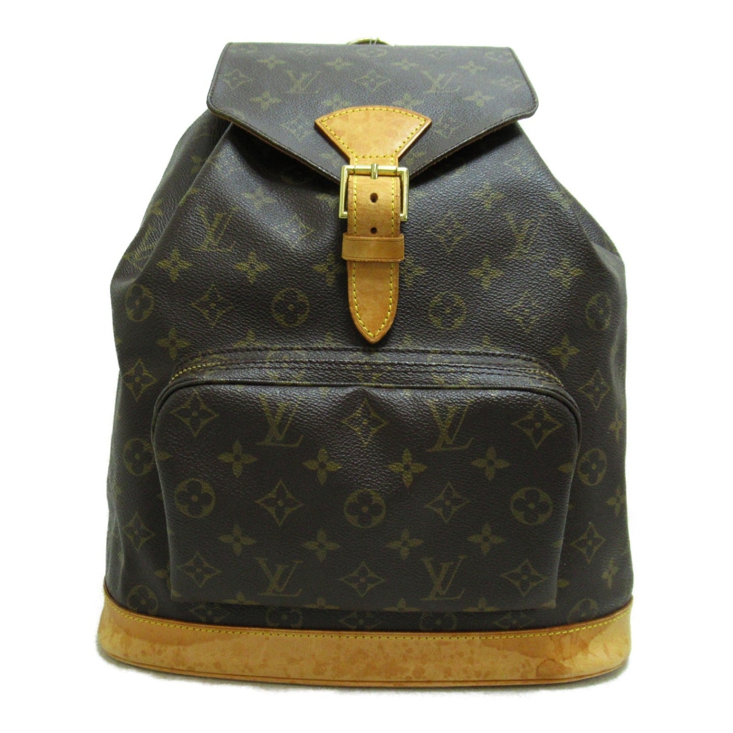 Louis Vuitton Montsouris GM Rucksack Backpack Canvas Monogram Brown