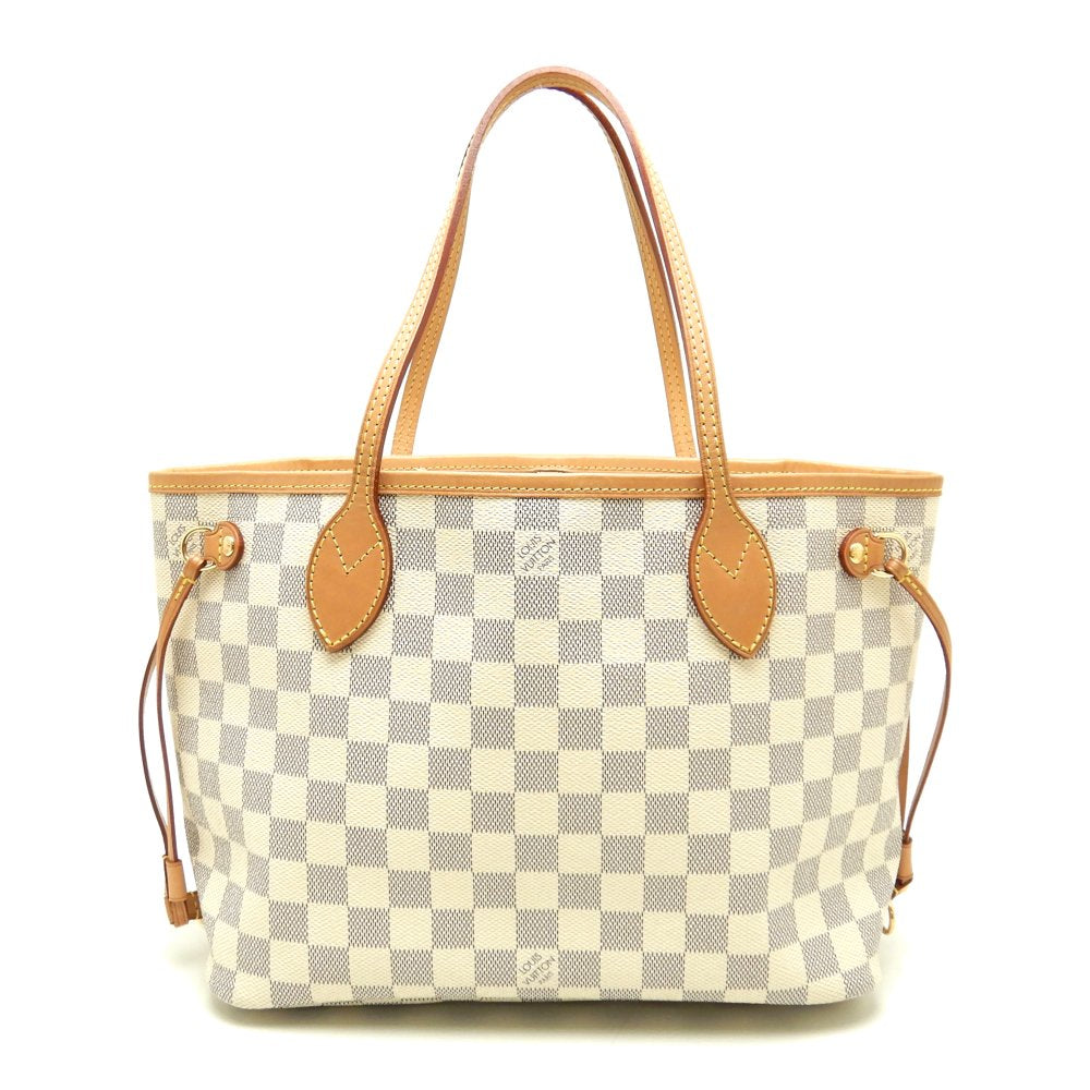 Louis Vuitton Damier Azur Neverfull PM Tote Bag