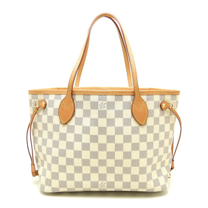 Louis Vuitton Damier Azur Neverfull PM Tote Bag