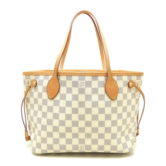 Louis Vuitton Damier Azur Neverfull PM Tote Bag