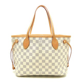 Louis Vuitton Damier Azur Neverfull PM Tote Bag