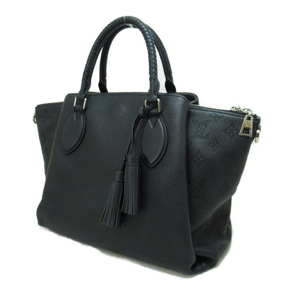 Louis Vuitton Haumea Tote Bag Leather Mahina Black