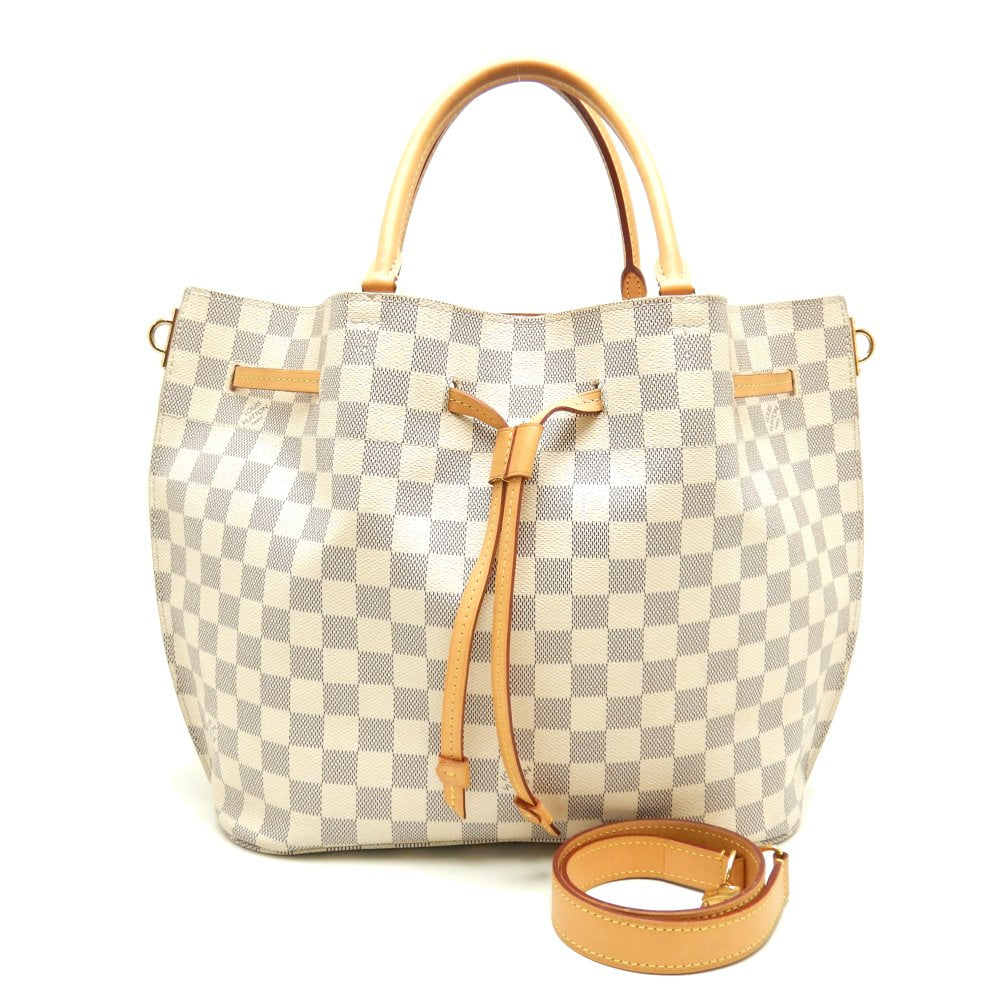 Louis Vuitton Damier Azur Girolatta 2WAY Bag Tote Bag