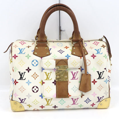 Louis Vuitton Speedy 30 Monogram Multicolor White