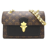 Louis Vuitto Monogram Victoire Noir Chain Shoulder Bag