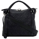 Louis Vuitton Ixia PM Black Silver Noir Monogram Shoulder Bag
