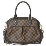 Louis Vuitton Trevi PM Damier Ebene 2 Way Handbag Shoulder Bag
