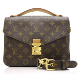 Louis Vuitton Monogram Pochette Metis MM Brown 2WAY Bag