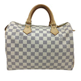 Louis Vuitton Speedy 30 Damier Azur Handbag