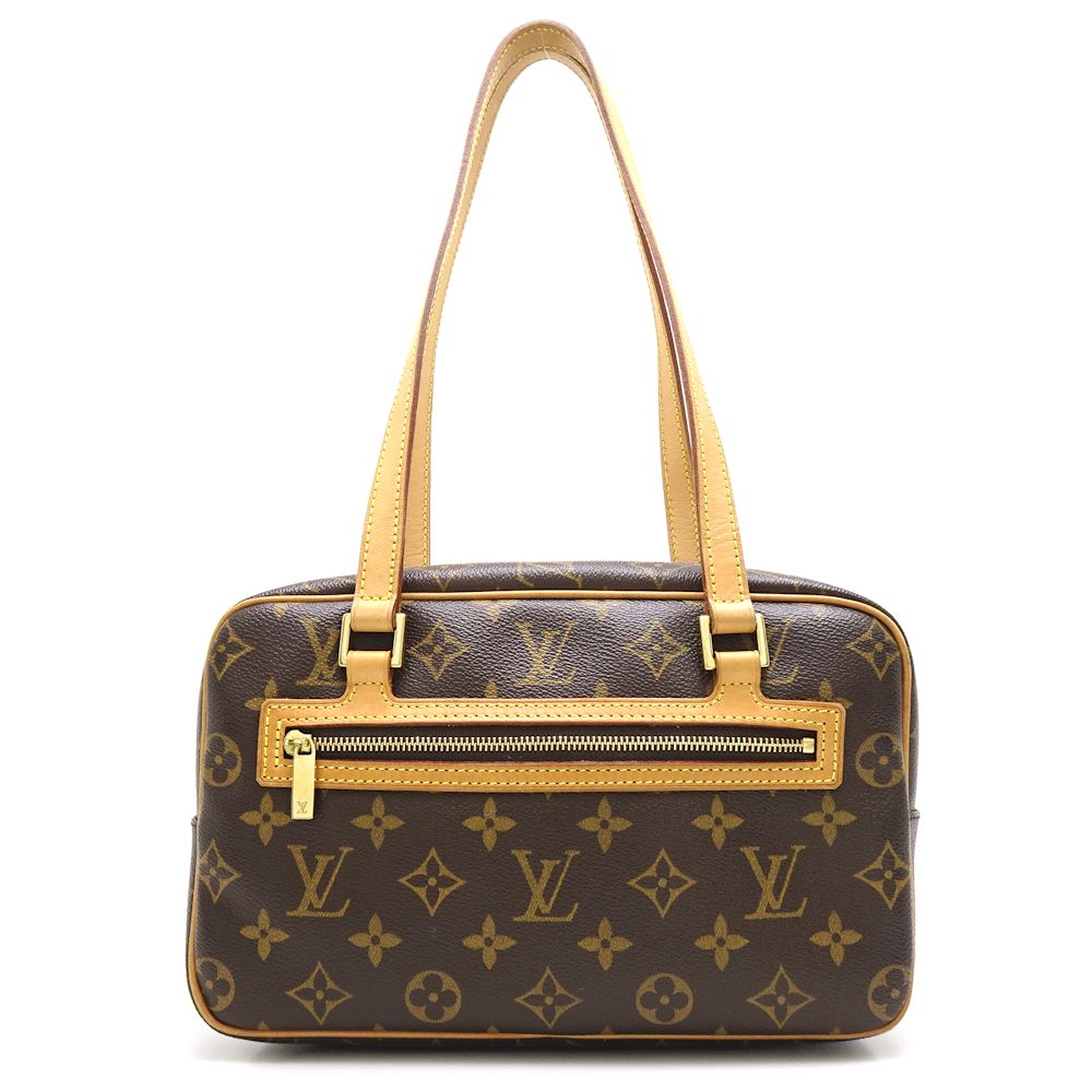 Louis Vuitton Monogram Cite MM Brown Shoulder Bag