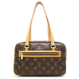 Louis Vuitton Monogram Cite MM Brown Shoulder Bag