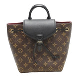 Louis Vuitton Backpack Daypack Monogram Canvas Brown