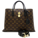 Louis Vuitton Monogram Flower Tote Noir 2WAY Bag