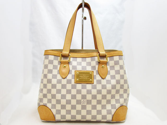 Louis Vuitton Damier Azur Hampstead PM Tote Bag