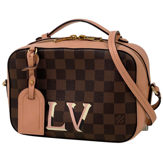 Louis Vuitton Santa Monica Shoulder Crossbody Shoulder Bag Damier Venus