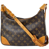 Louis Vuitton Boulogne 30 Shoulder Bag Monogram Brown
