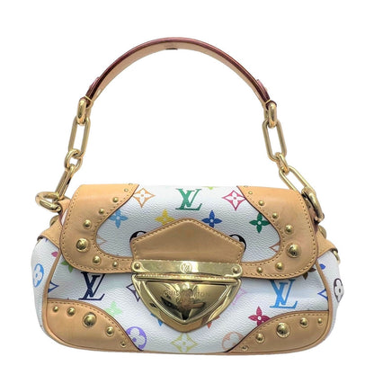 Louis Vuitton Marilyn Shoulder Multicolor Takashi Murakami White
