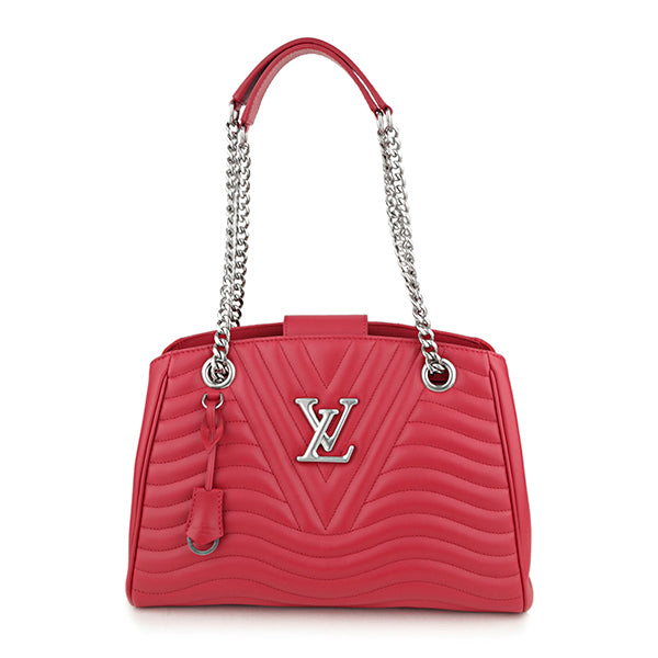 Louis Vuitton Handbag Smooth Calf Leather Rouge Ecarlate