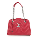 Louis Vuitton Handbag Smooth Calf Leather Rouge Ecarlate