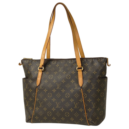 Louis Vuitton Totally MM Commuter Bag Tote Bag Monogram Brown