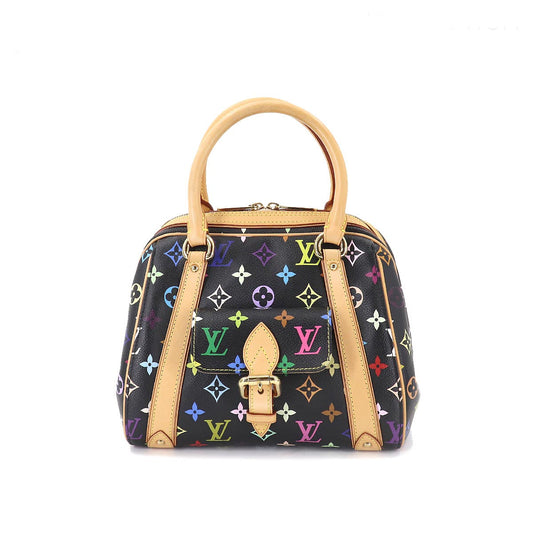 Louis Vuitton Monogram Multicolor Priscilla Hand Bag Noir