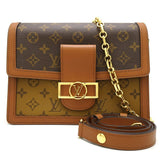 Louis Vuitton Monogram Reverse Dauphine Brown Shoulder Bag