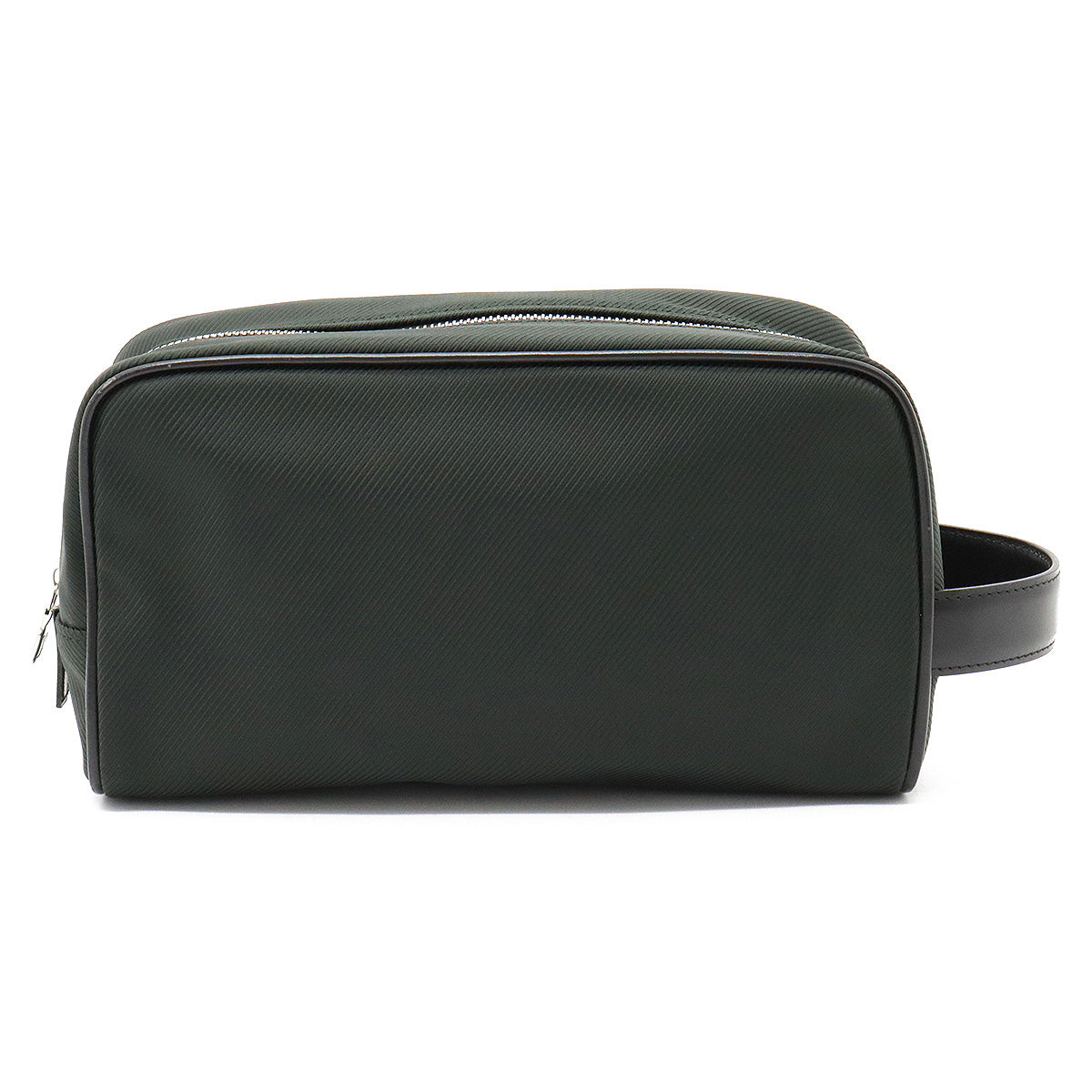 Louis Vuitton Taiga Parana Handbag Canvas Leather Ardoise Black