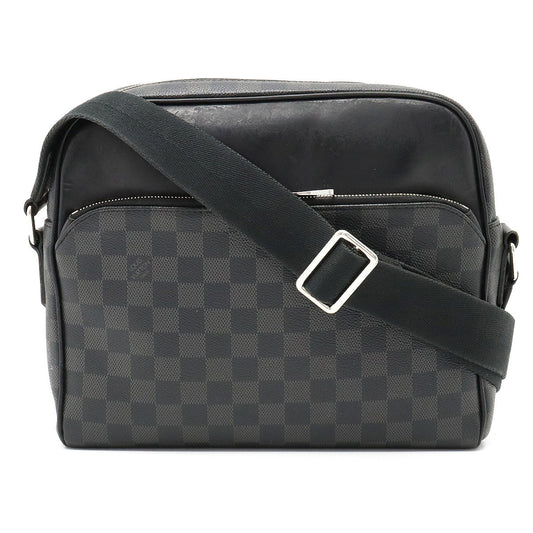 Louis Vuitton Damier Graphite Dayton PM Crossbody Messenger Bag