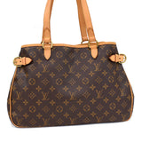 Louis Vuitton Batignolles Horizontal Shoulder Bag Monogram Brown