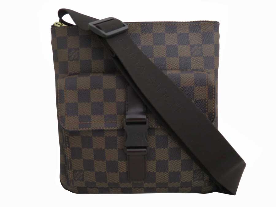 Louis Vuitton Crossbody Damier Pochette Melville Brown