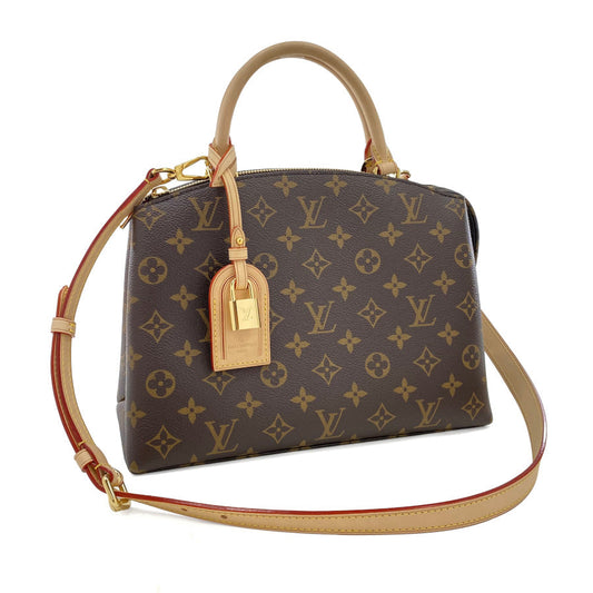 Louis Vuitton Petit Palais PM Shoulder Bag 2way Monogram Brown