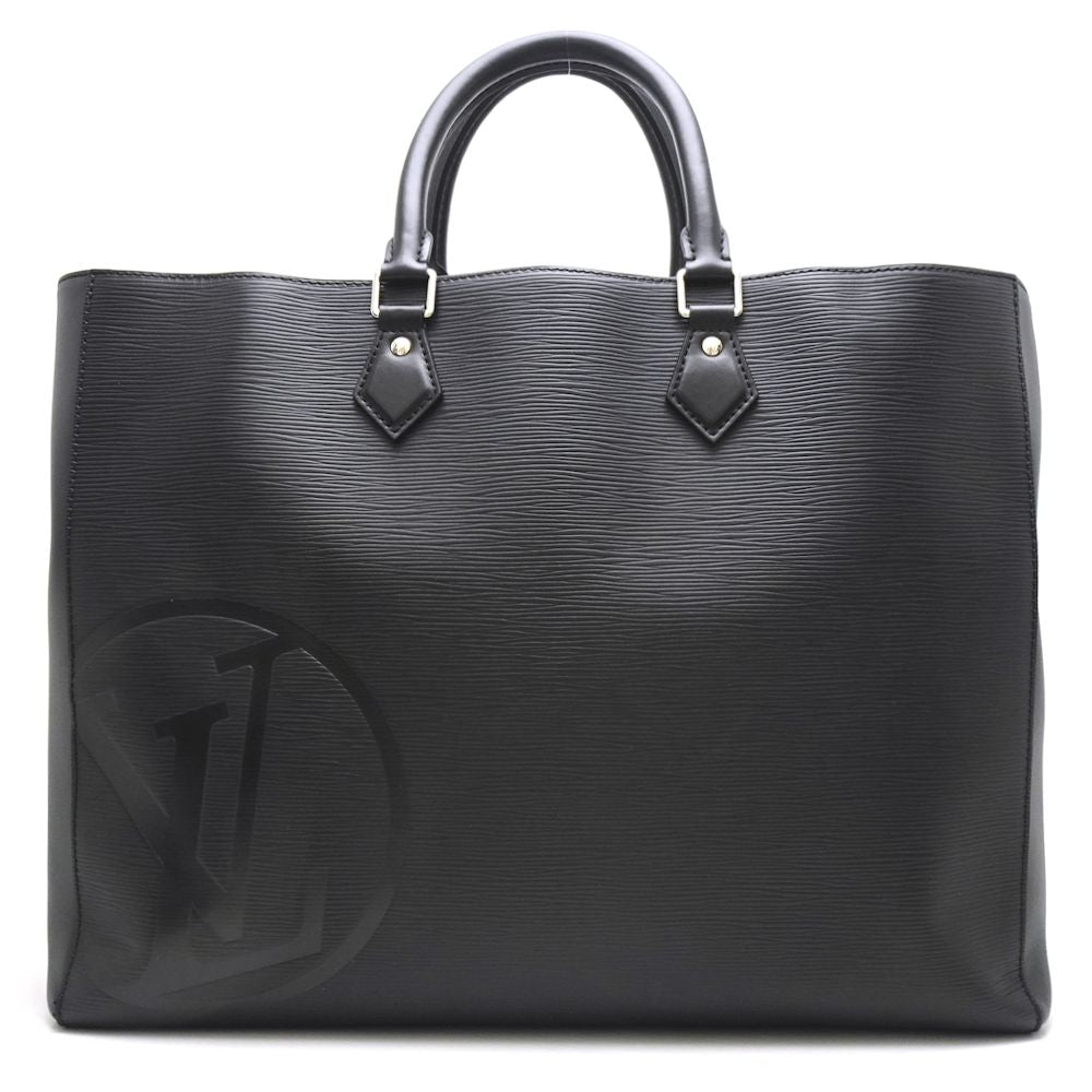 Louis Vuitton Epi LV Circle Grand Sac Noir Tote Bag Black