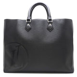 Louis Vuitton Epi LV Circle Grand Sac Noir Tote Bag Black
