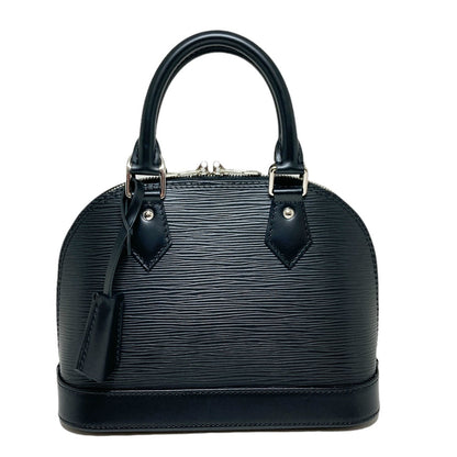 Louis Vuitton Alma BB Epi Noir Black 2 Way Bag Shoulder