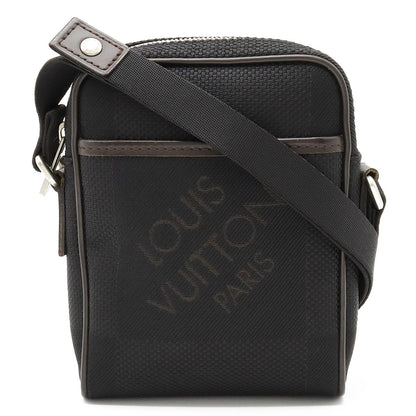 Louis Vuitton Damier Jean Mini Citadin Shoulder Bag Pochette Noir Black