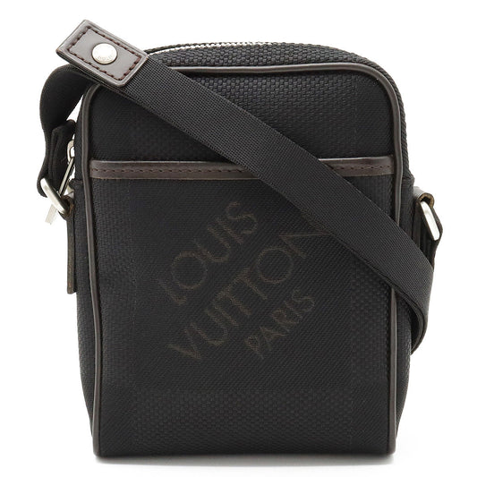 Louis Vuitton Damier Jean Mini Citadin Shoulder Bag Pochette Noir Black