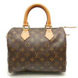 Louis Vuitton Monogram Speedy 25 Brown Mini Boston Bag