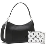 Louis Vuitton Marelle Epi Leather Shoulder Bag Black