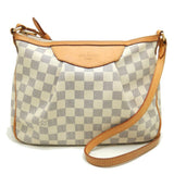Louis Vuitton Damier Azur Siracusa PM Diagonal Shoulder Bag