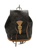 Louis Vuitton Backpack Montsouris MM Monogram PVC Brown