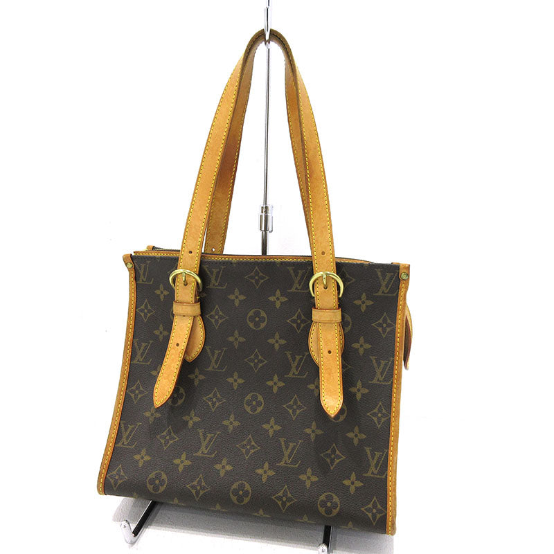 Louis Vuitton Monogram Popincourt Tote Bag Shoulder Bag Brown