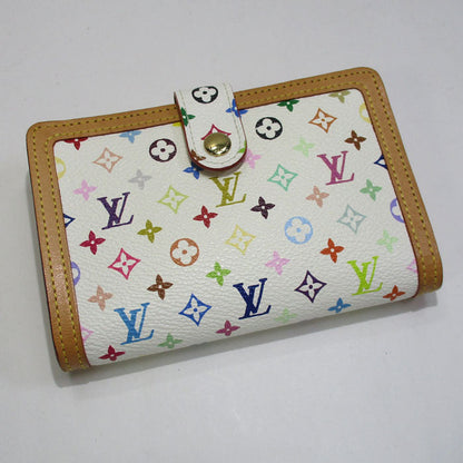 Louis Vuitton Portomone Bie Vienois Bifold Compact Wallet Monogram Multicolor