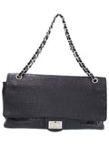 Chanel Logo Embossed Chain Shoulder Bag