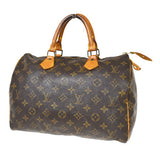 Louis Vuitton Speedy 30 Handbag Mini Boston Monogram Leather