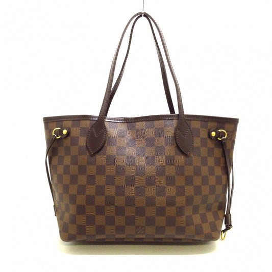 Louis Vuitton Neverfull PM Tote Bag Ebene Damier Canvas