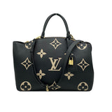 Louis Vuitton Petit Palais PM Handbag Amplant Black