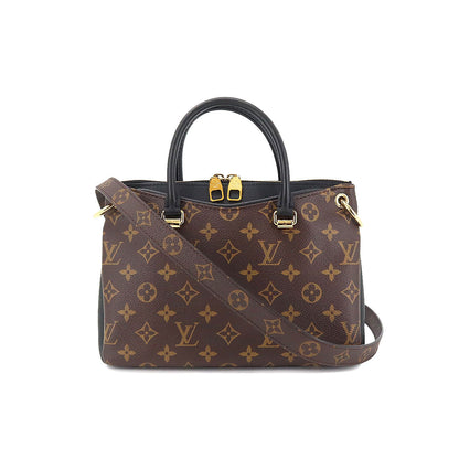 Louis Vuitton Monogram Pallas BB 2 Way Hand Shoulder Bag Brown
